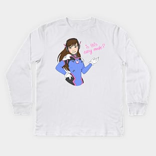 D.Va Kids Long Sleeve T-Shirt